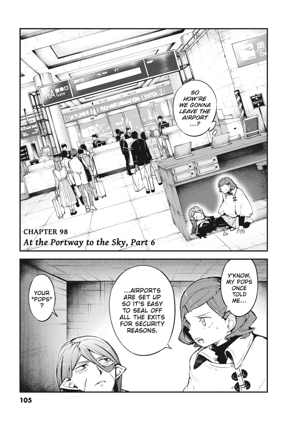 Bungo Stray Dogs, chapter 98, page 1