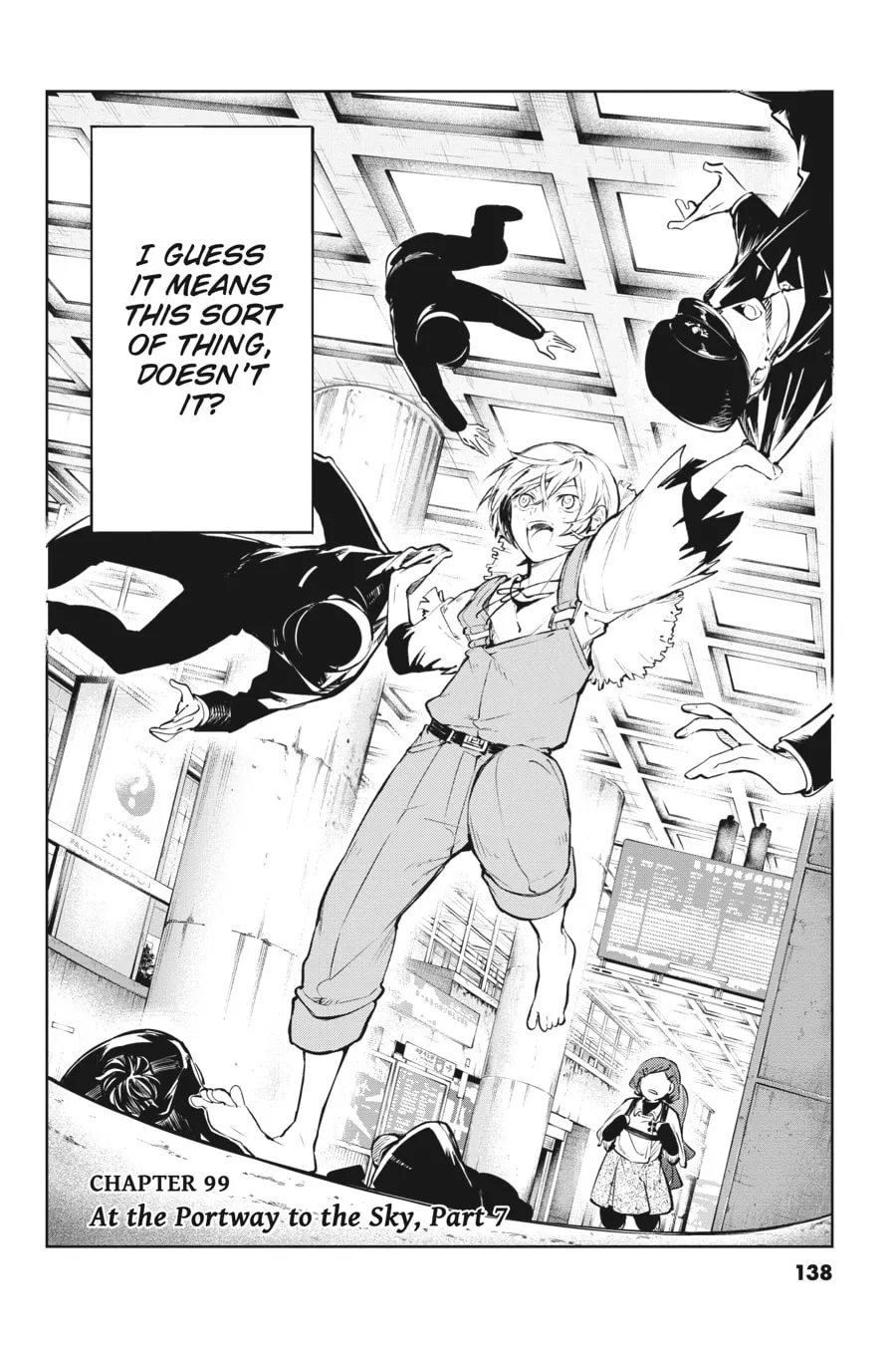 Bungo Stray Dogs, chapter 99, page 2