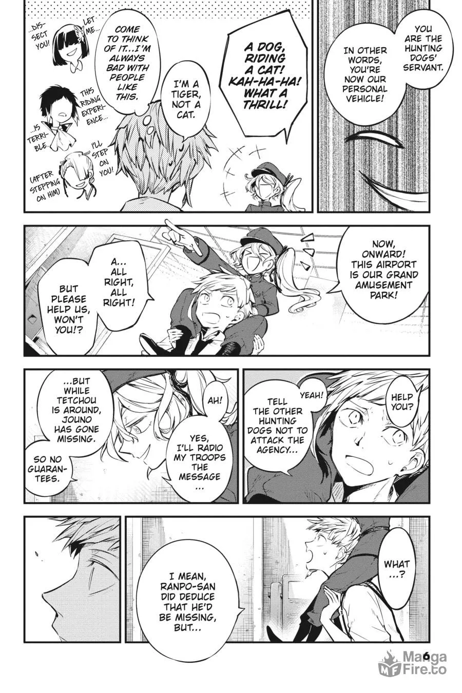 Bungo Stray Dogs, chapter 100, page 5