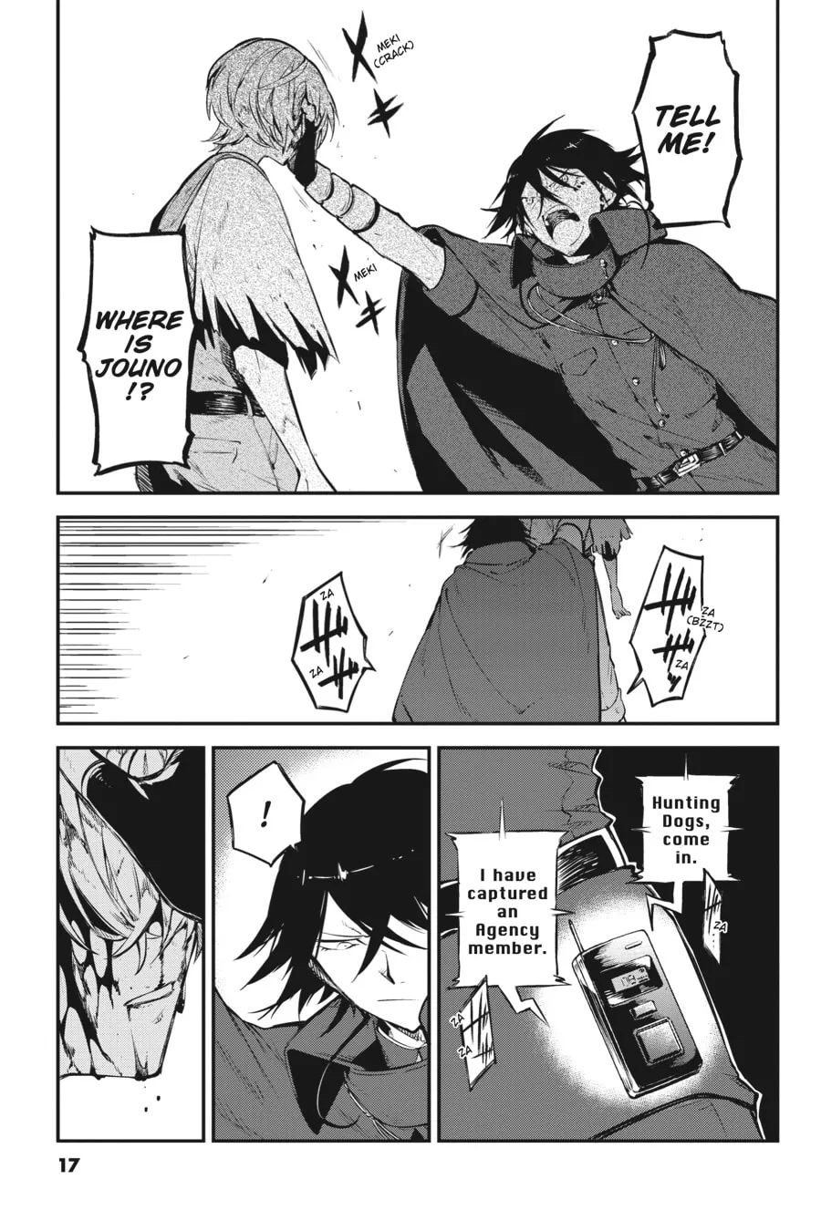 Bungo Stray Dogs, chapter 100, page 16