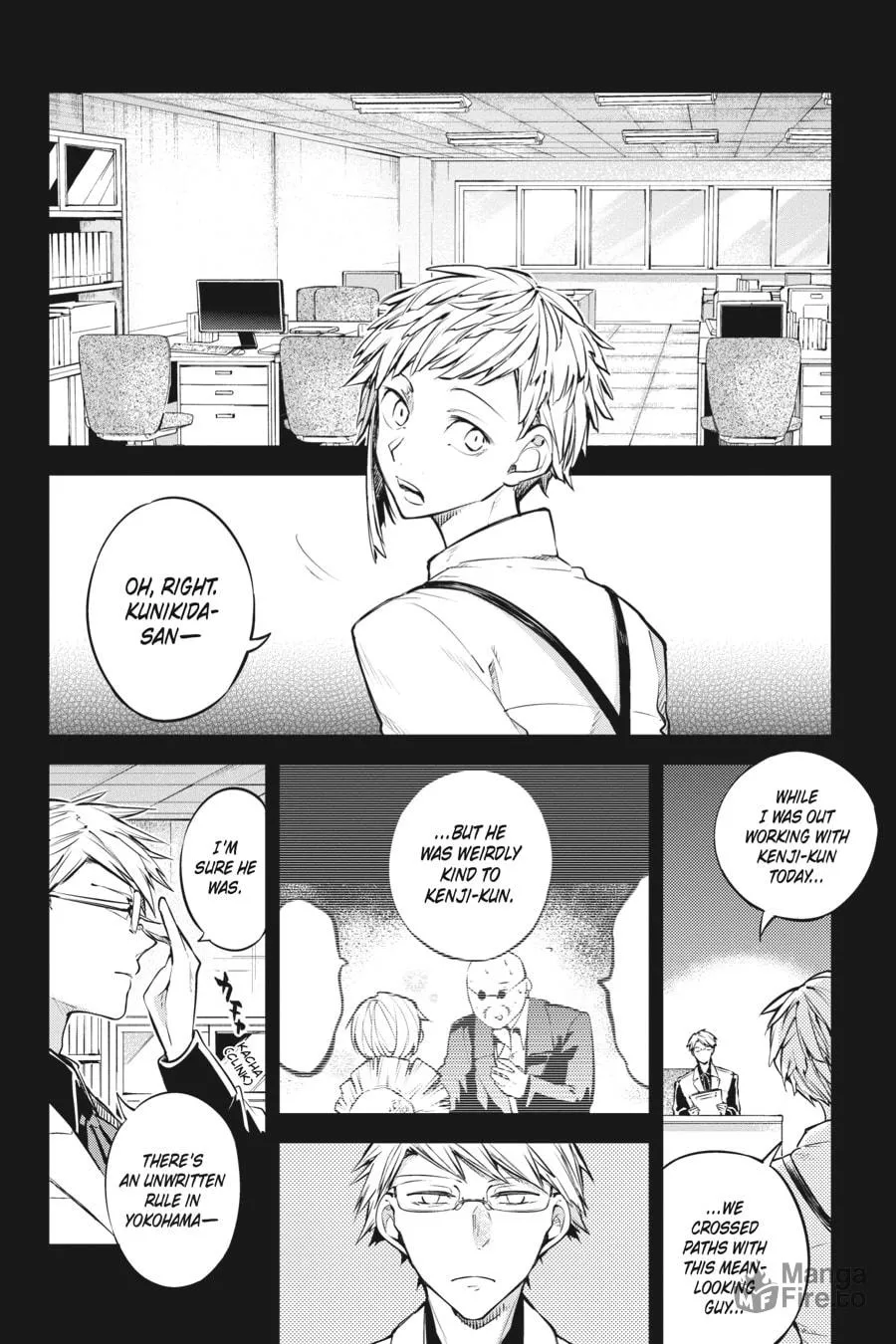 Bungo Stray Dogs, chapter 100, page 27