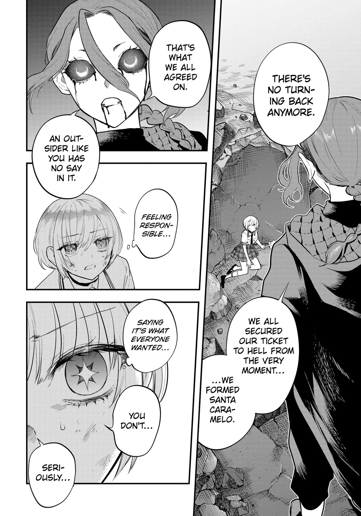Magical Girl and Narco Wars, chapter 28, page 17