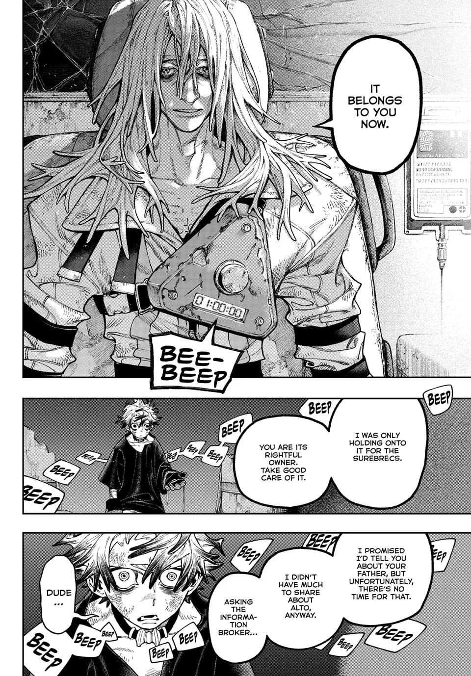 Gachiakuta Manga, chapter 168, page 4