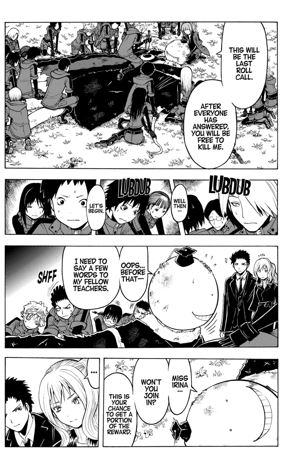 Assassination Classroom, chapter 177, page 2
