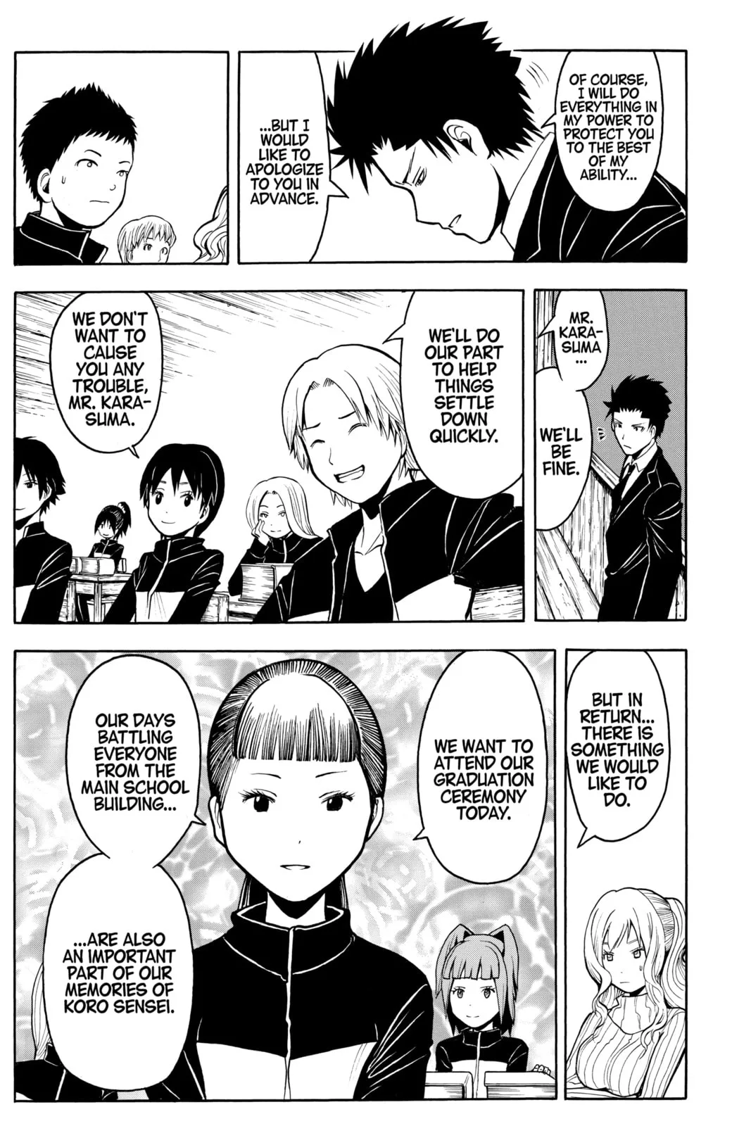 Assassination Classroom, chapter 178, page 9