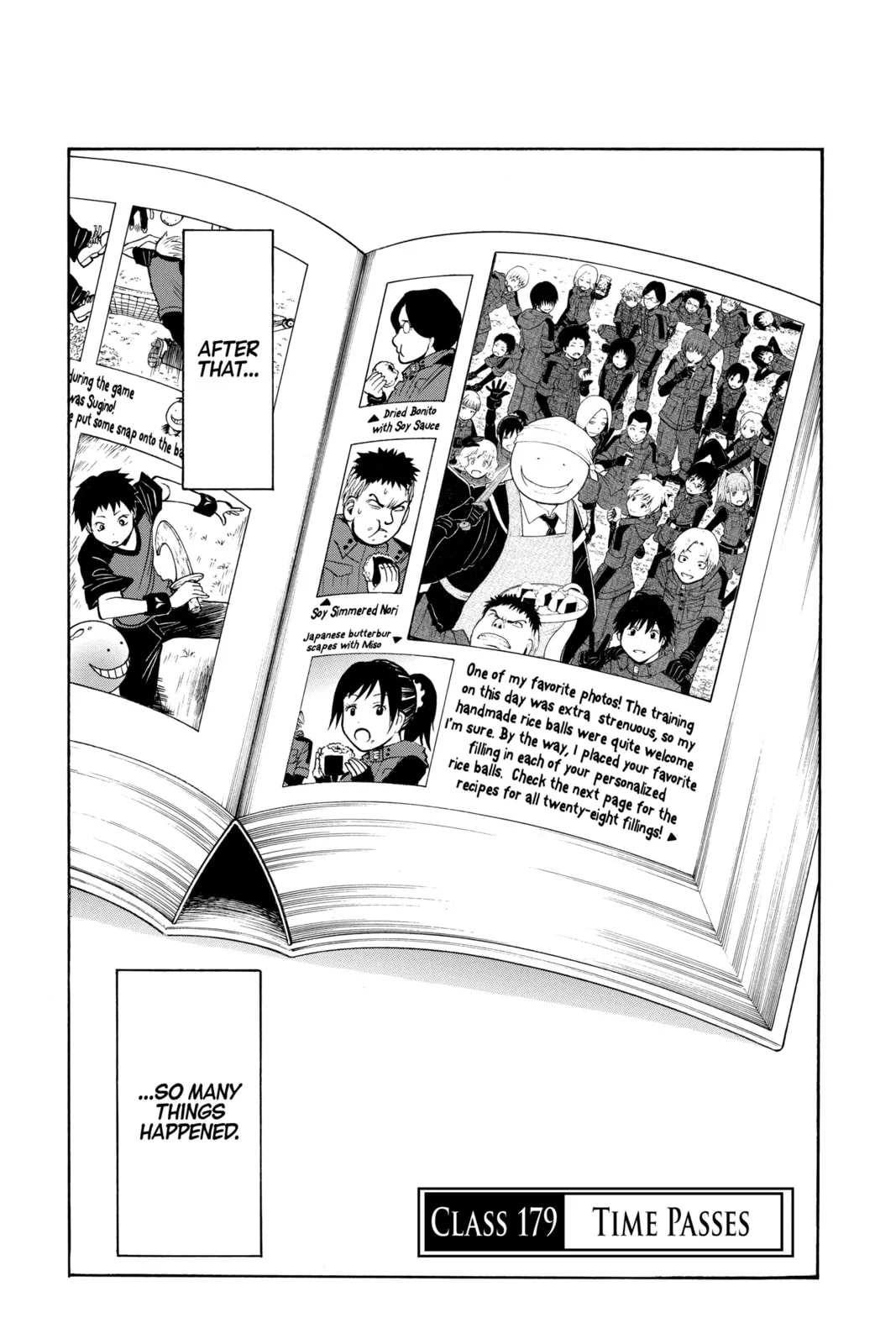 Assassination Classroom, chapter 179, page 1