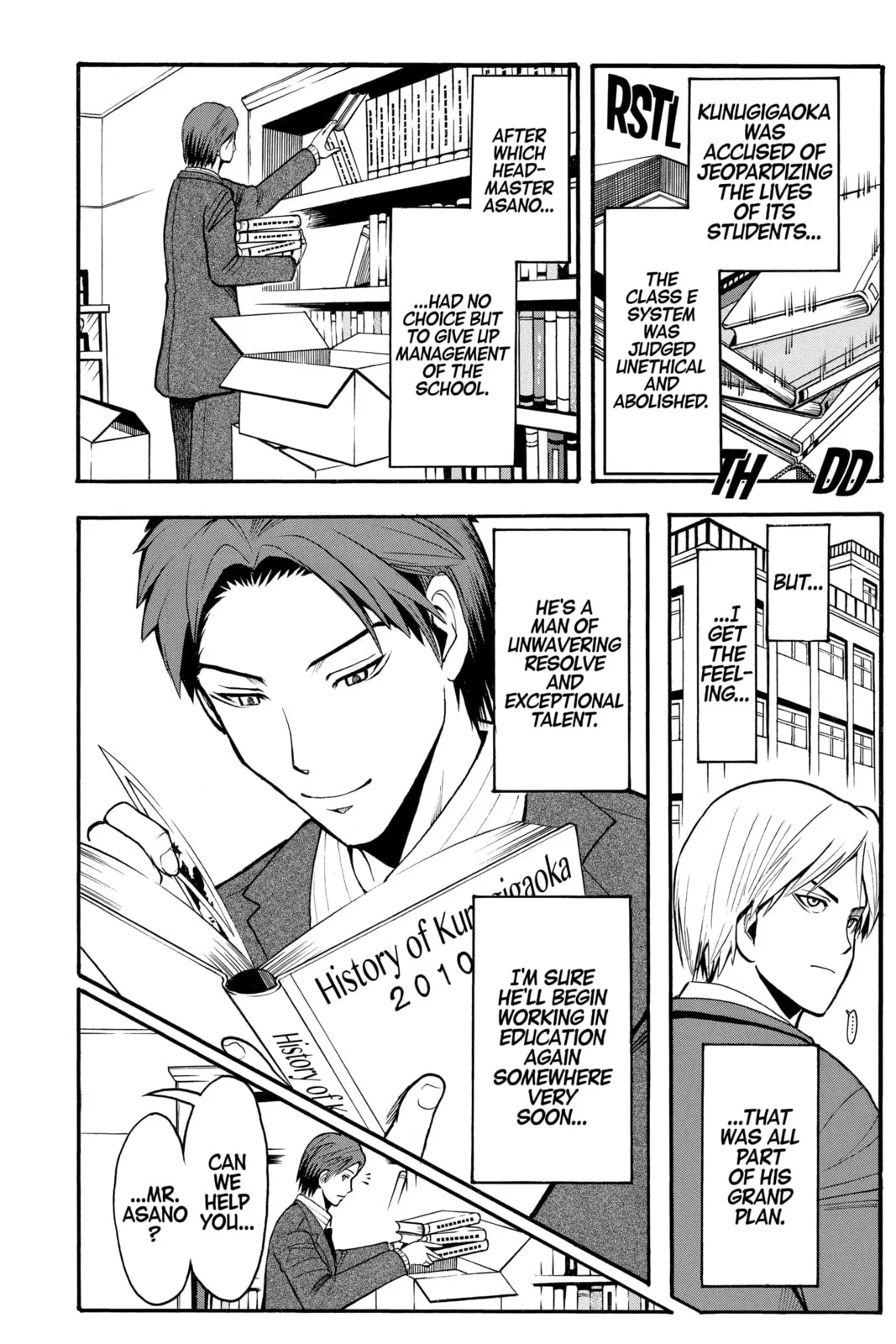 Assassination Classroom, chapter 179, page 4