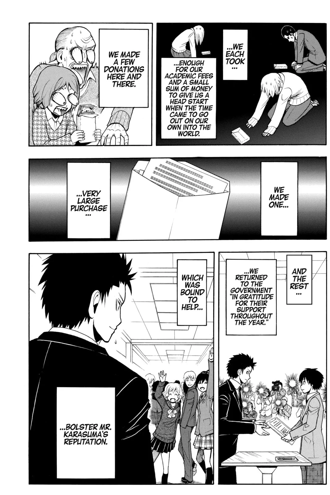 Assassination Classroom, chapter 179, page 8