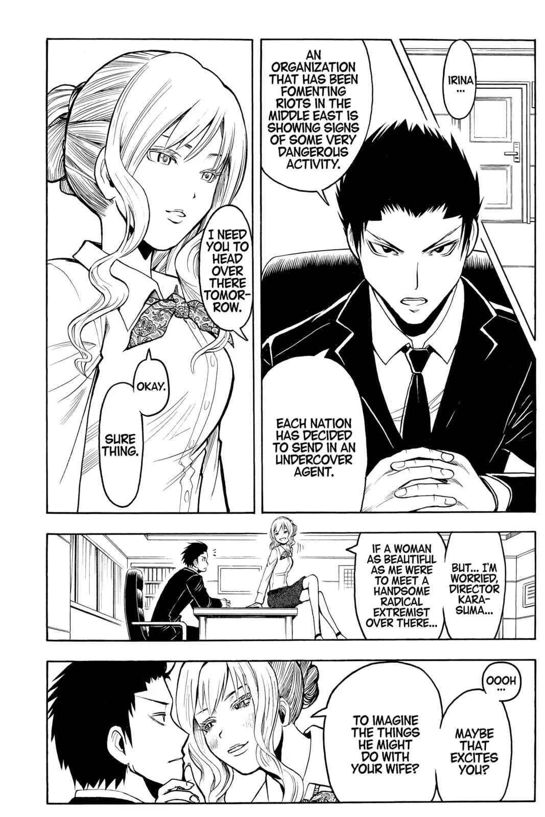 Assassination Classroom, chapter 179, page 12