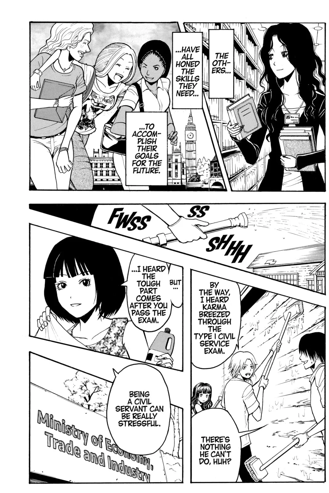 Assassination Classroom, chapter 180, page 6