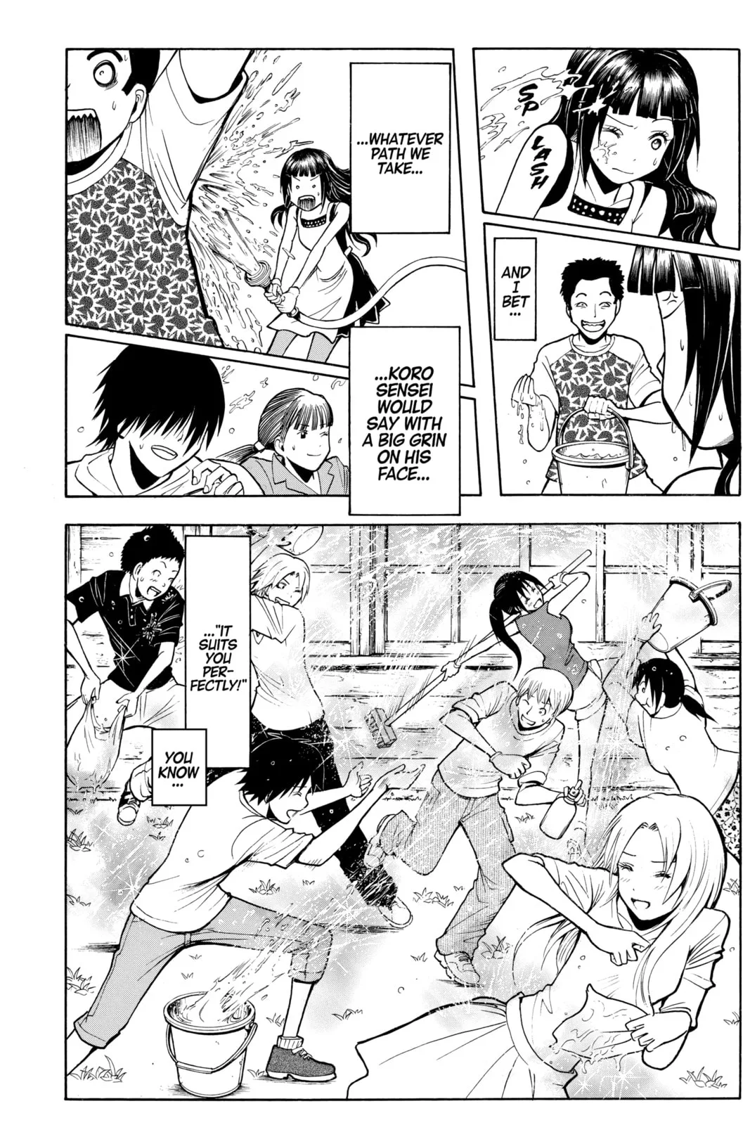 Assassination Classroom, chapter 180, page 8