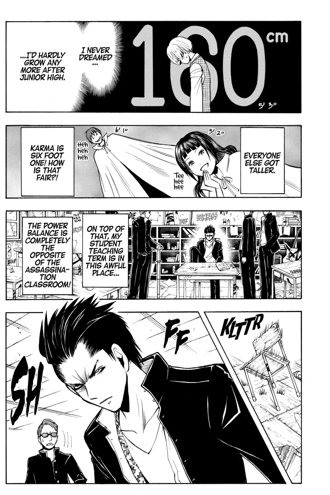 Assassination Classroom, chapter 180, page 14