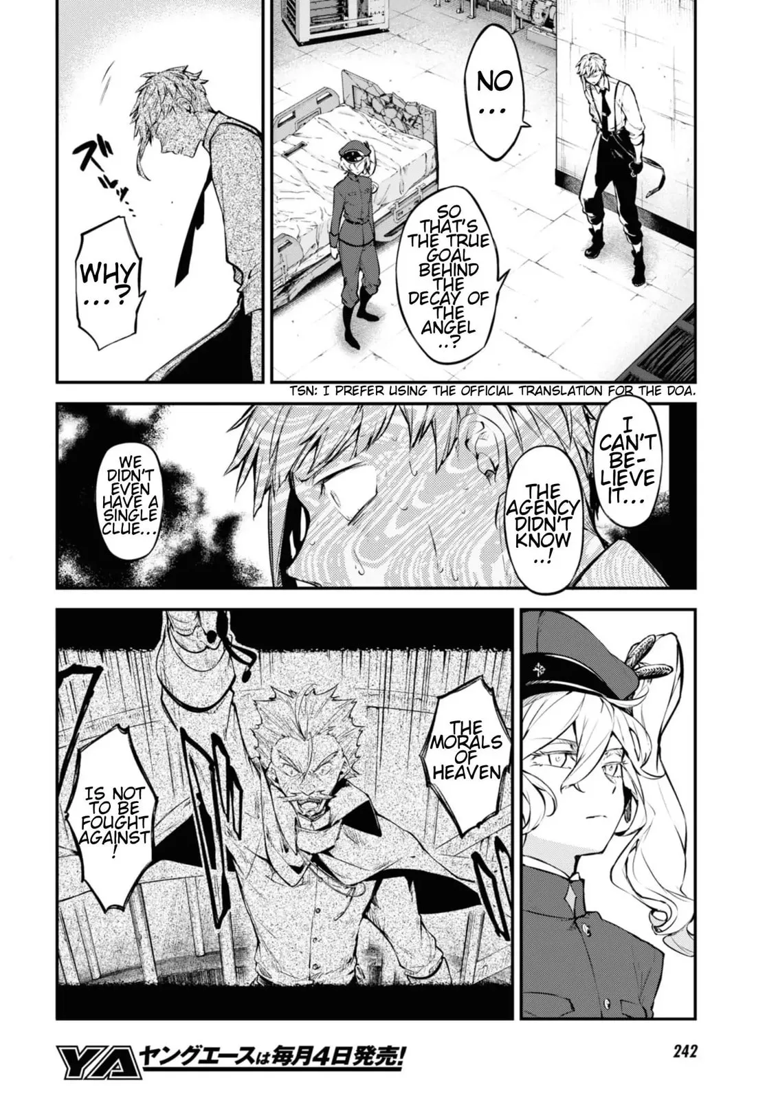 Bungo Stray Dogs, chapter 104.5, page 4