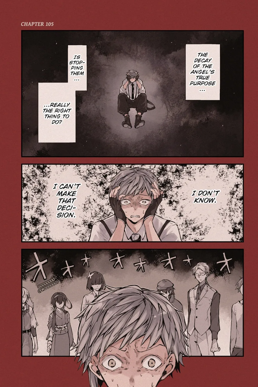 Bungo Stray Dogs, chapter 105, page 1