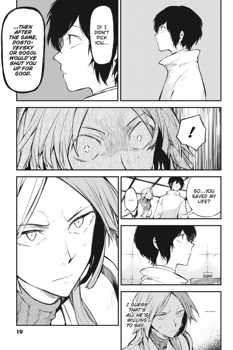 Bungo Stray Dogs, chapter 105, page 18
