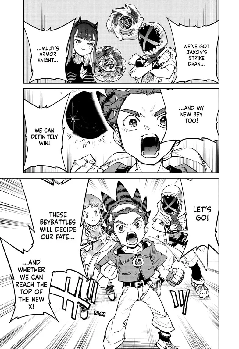 BEYBLADE X, chapter 36, page 4