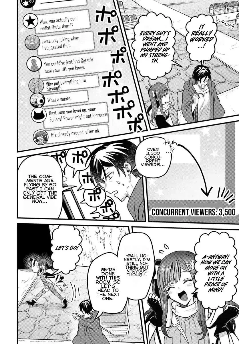 The Ex-Salaryman Monk’s Dungeon Funeral Livestream, chapter 3, page 5