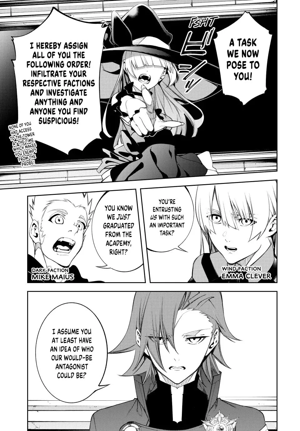 Wistoria: Wand and Sword, chapter 41, page 5