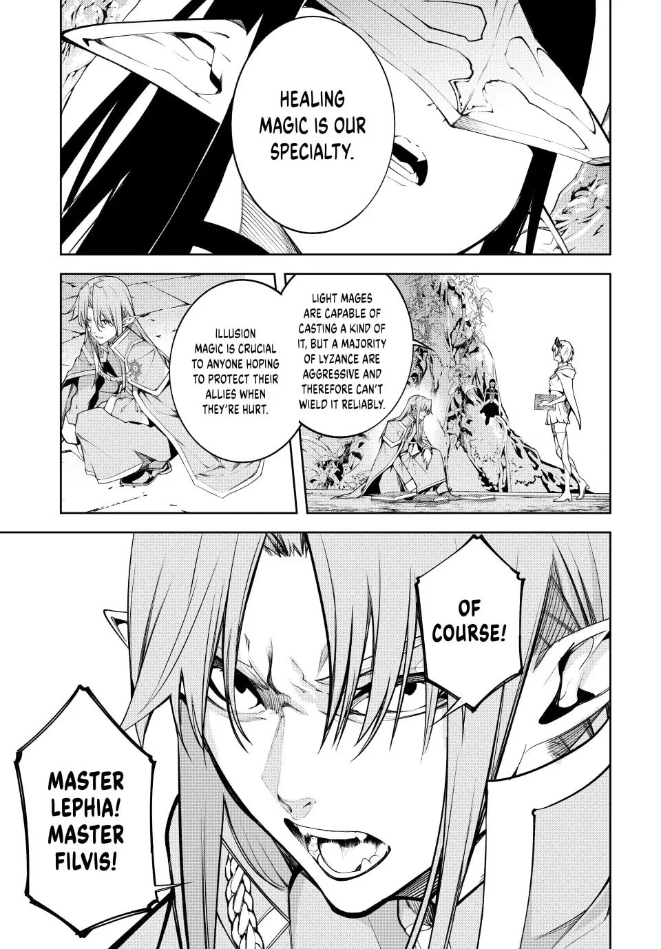 Wistoria: Wand and Sword, chapter 46, page 22