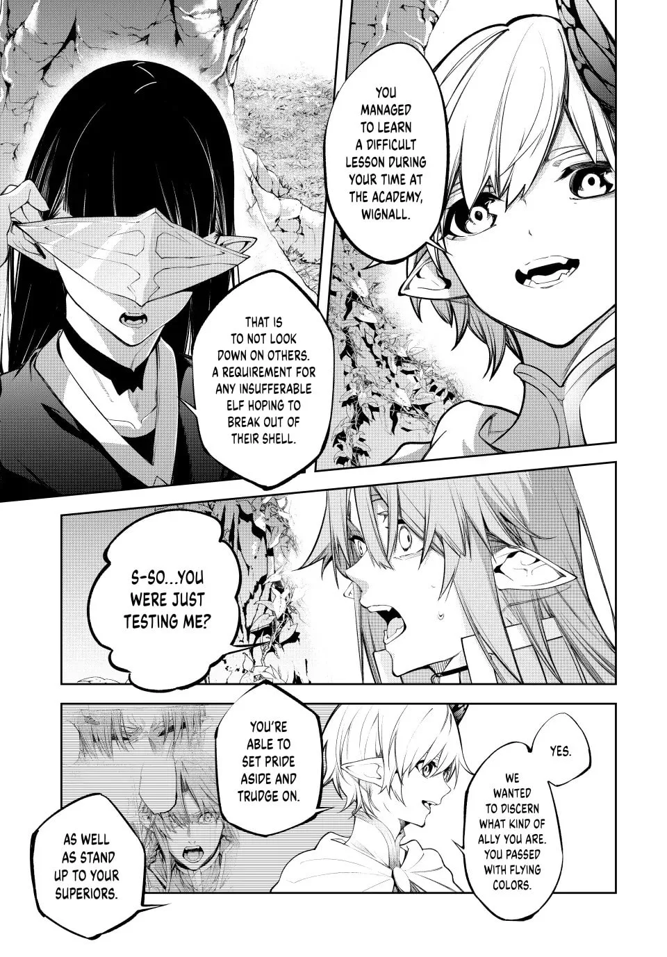 Wistoria: Wand and Sword, chapter 46, page 27