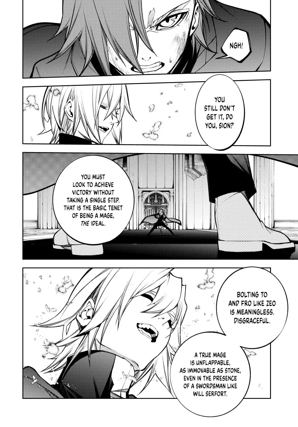Wistoria: Wand and Sword, chapter 46, page 33
