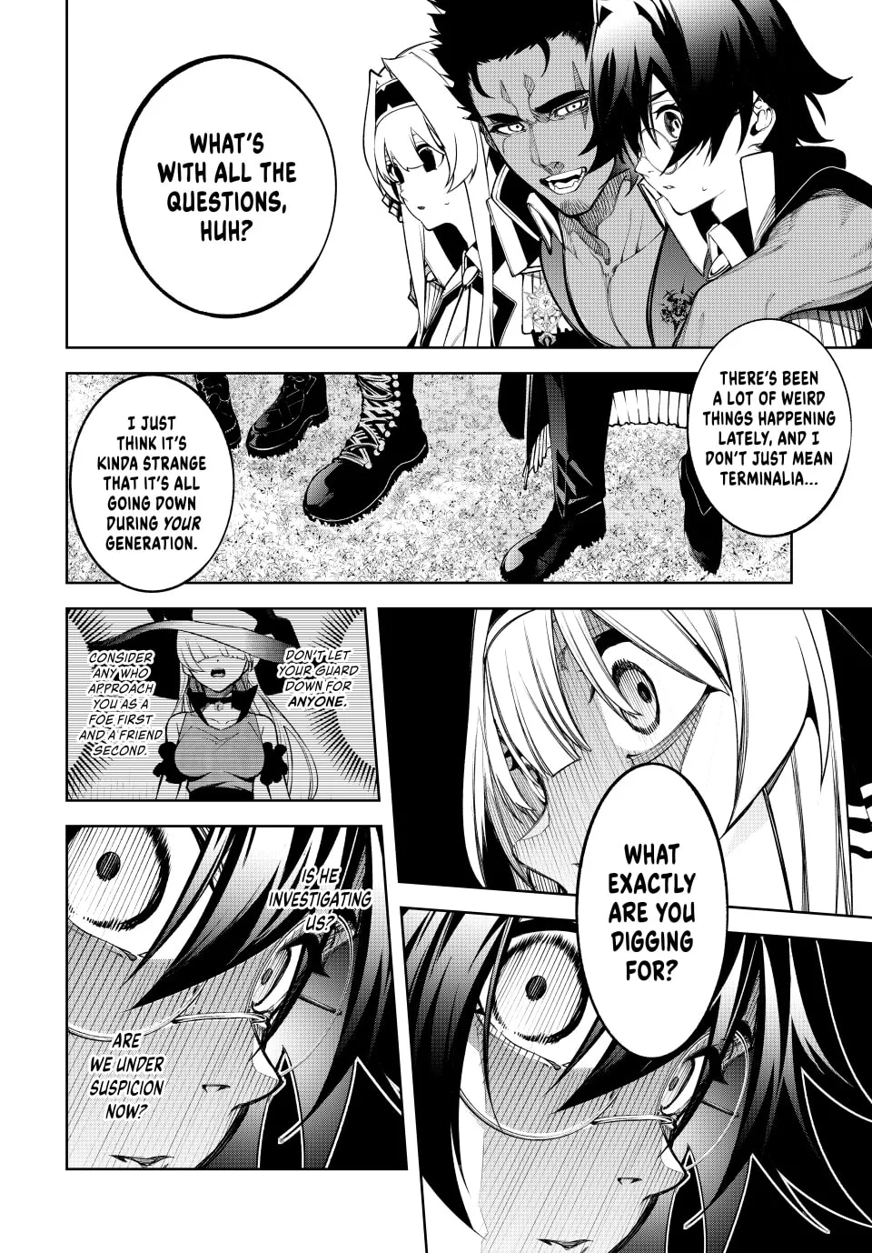 Wistoria: Wand and Sword, chapter 47, page 8