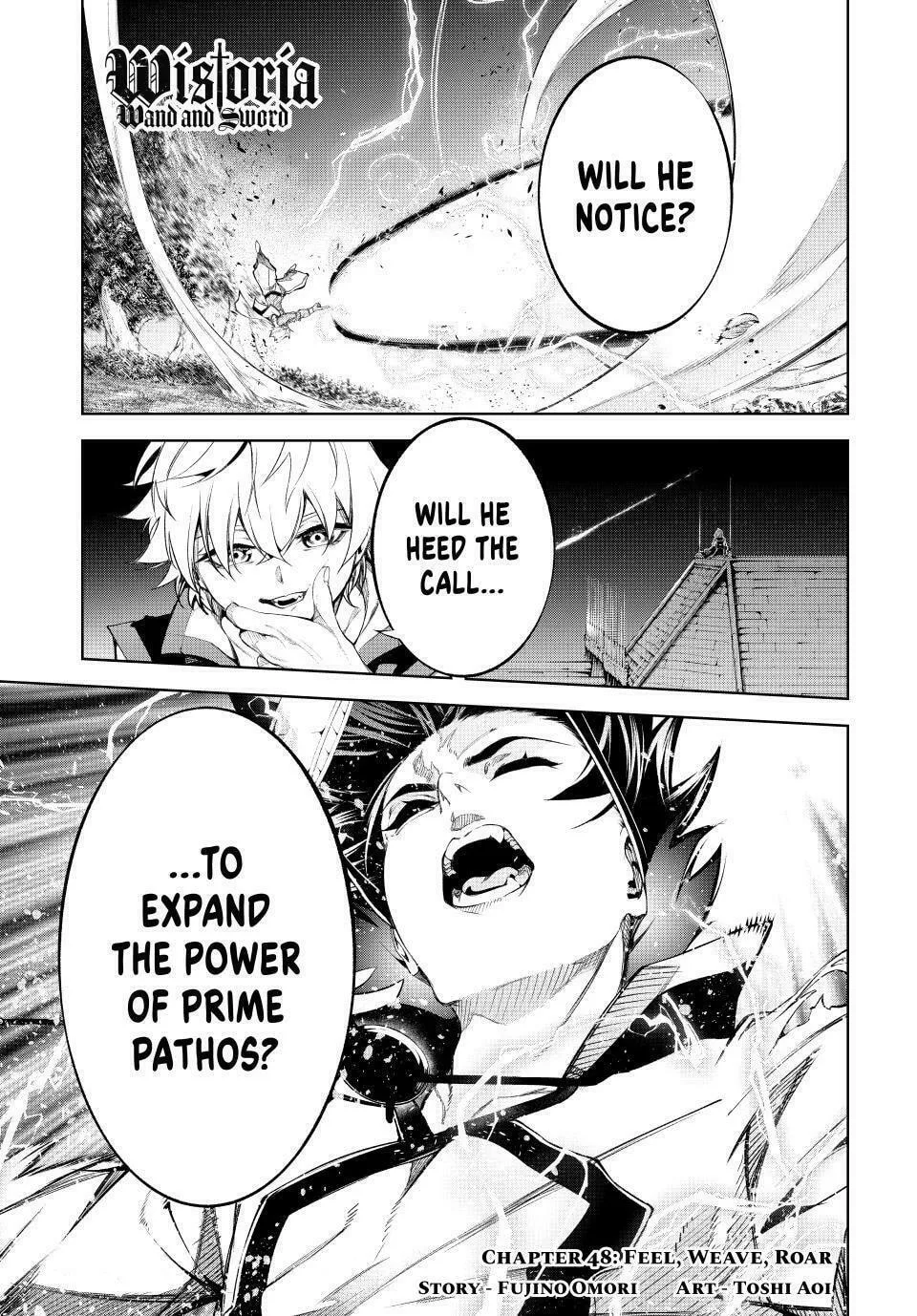 Wistoria: Wand and Sword, chapter 48, page 1