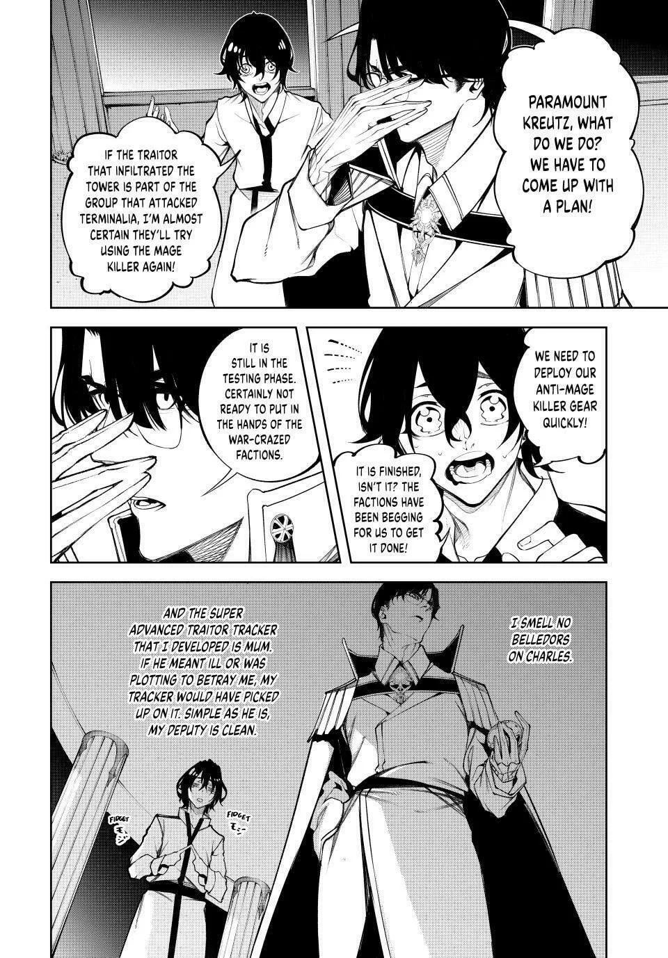 Wistoria: Wand and Sword, chapter 49, page 14