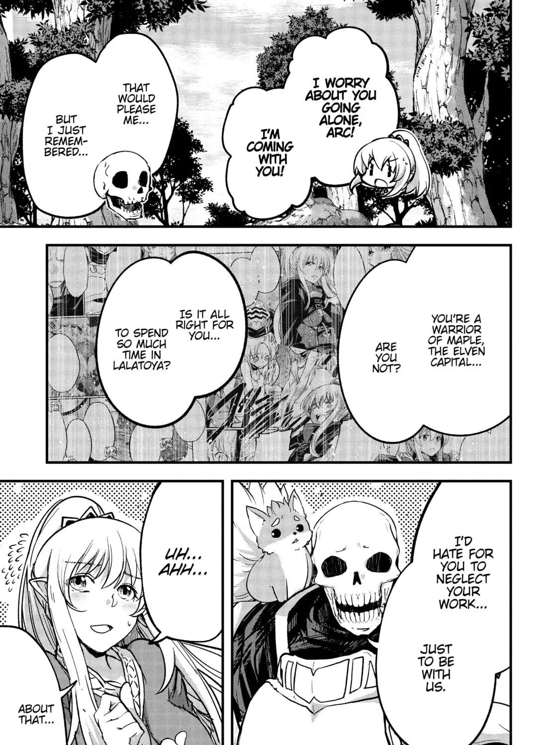 Skeleton Knight in Another World, chapter 34, page 33