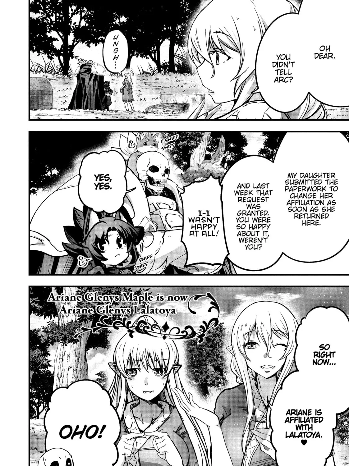 Skeleton Knight in Another World, chapter 34, page 35