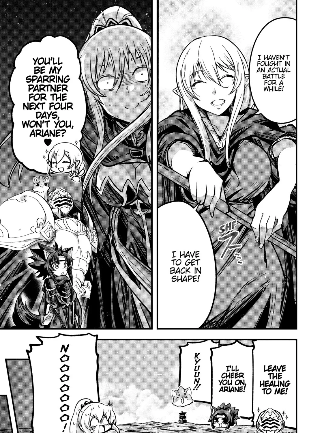 Skeleton Knight in Another World, chapter 35, page 35