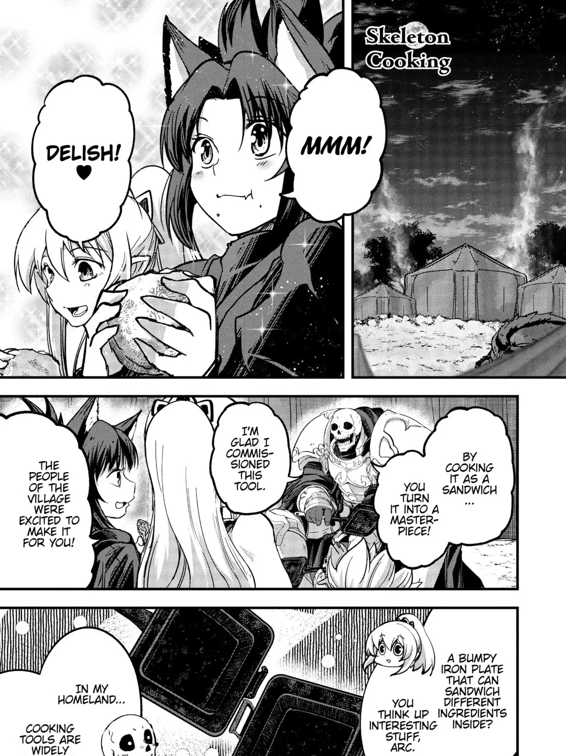 Skeleton Knight in Another World, chapter 35.5, page 7