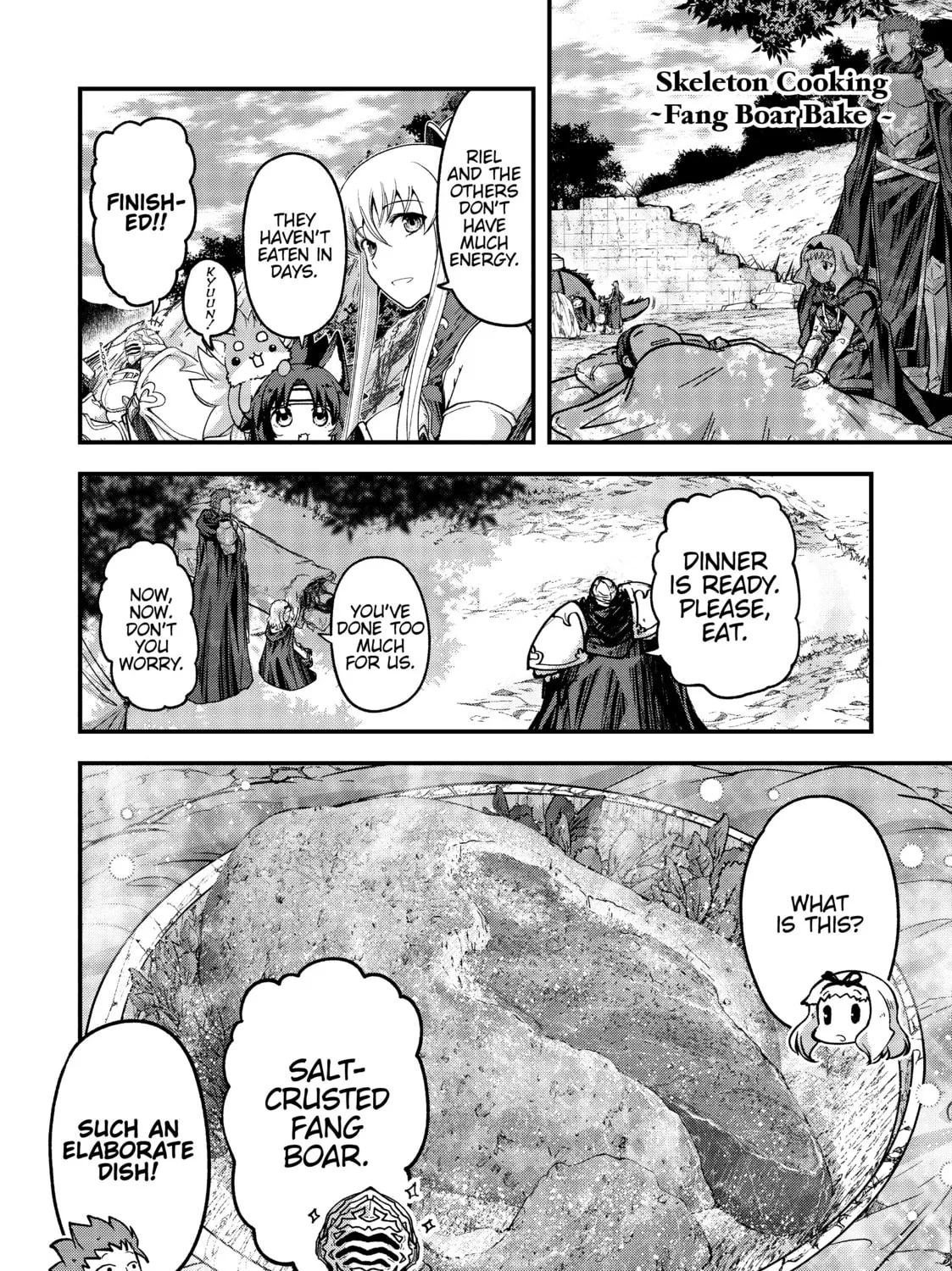 Skeleton Knight in Another World, chapter 39.5, page 5