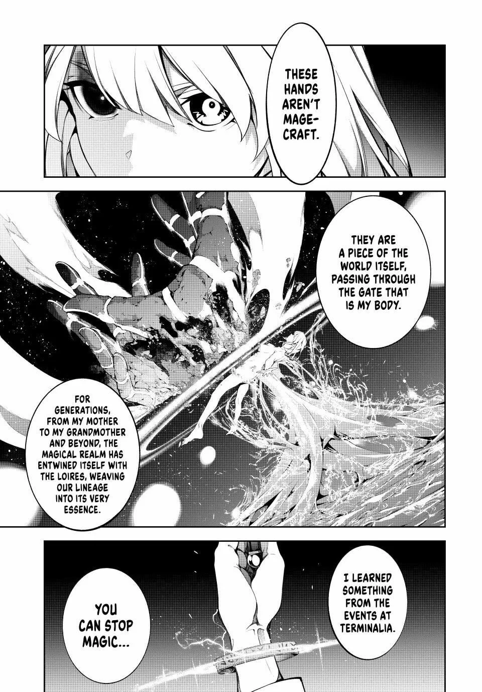 Wistoria: Wand and Sword, chapter 51, page 34