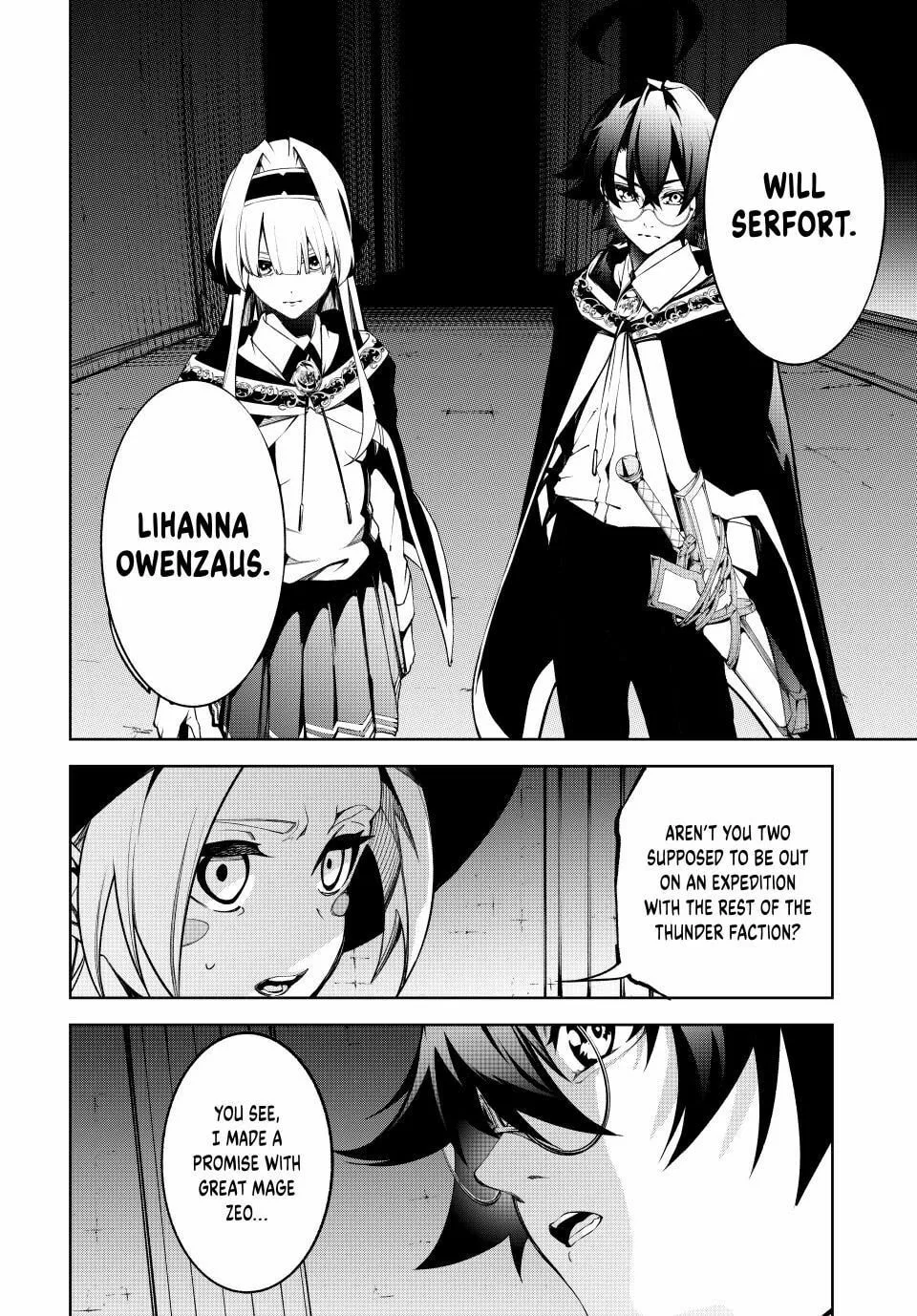 Wistoria: Wand and Sword, chapter 51, page 40