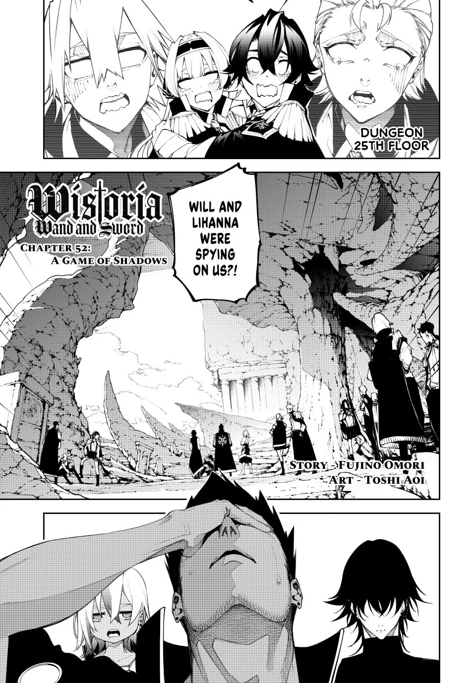 Wistoria: Wand and Sword, chapter 52, page 1