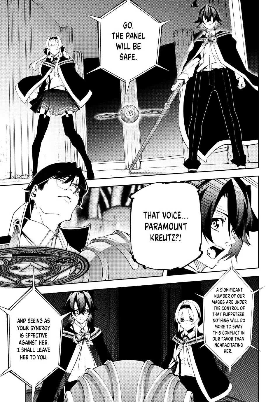 Wistoria: Wand and Sword, chapter 52, page 13