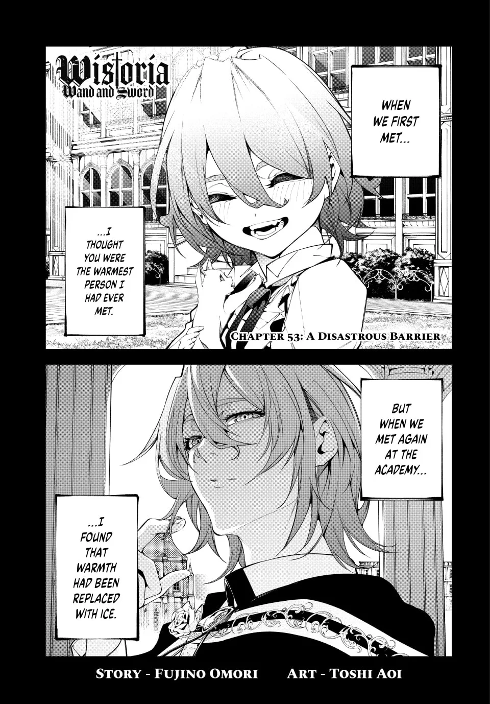 Wistoria: Wand and Sword, chapter 53, page 1