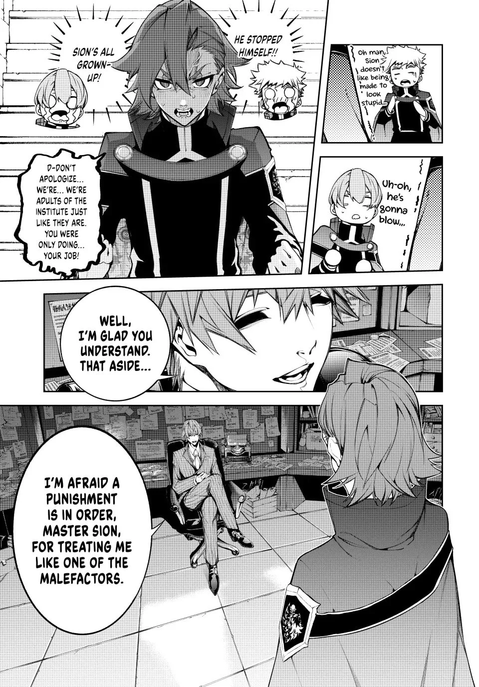 Wistoria: Wand and Sword, chapter 56, page 30