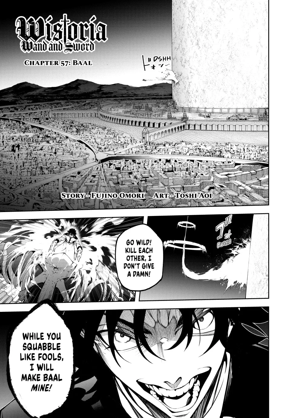Wistoria: Wand and Sword, chapter 57, page 1