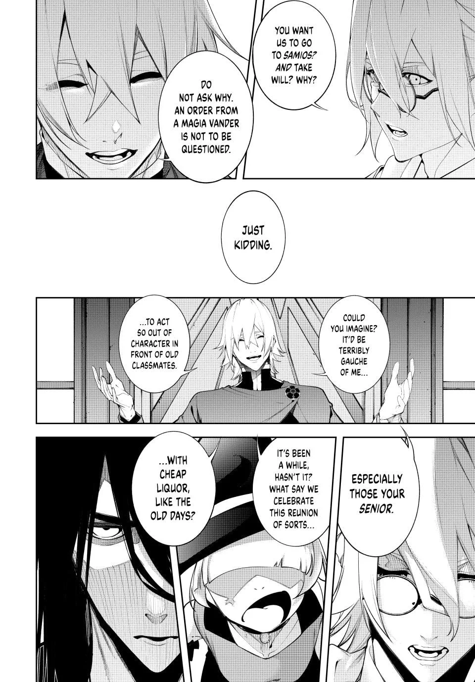 Wistoria: Wand and Sword, chapter 63, page 3