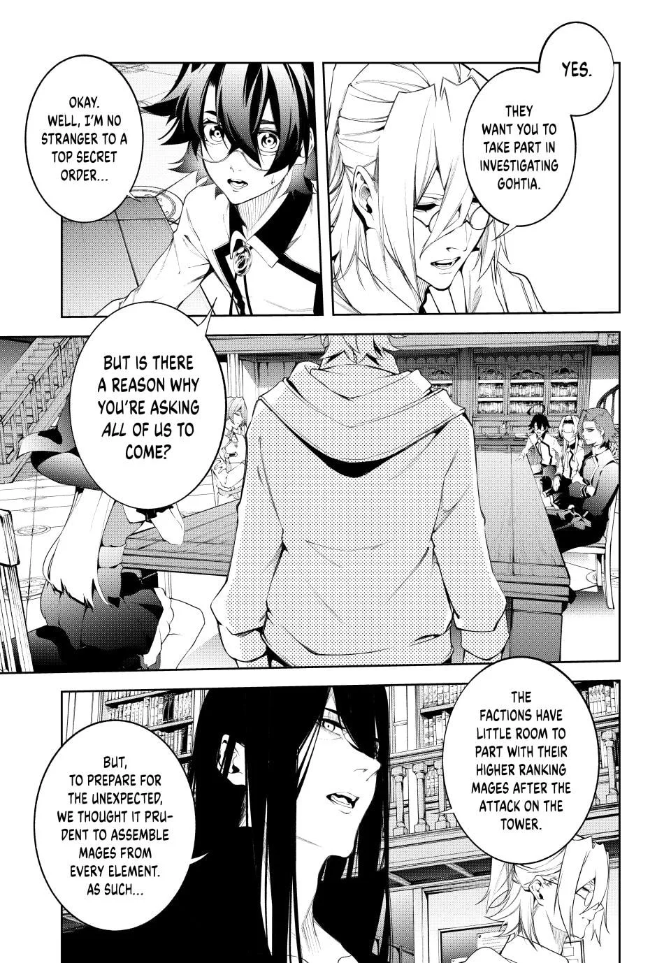 Wistoria: Wand and Sword, chapter 63, page 12