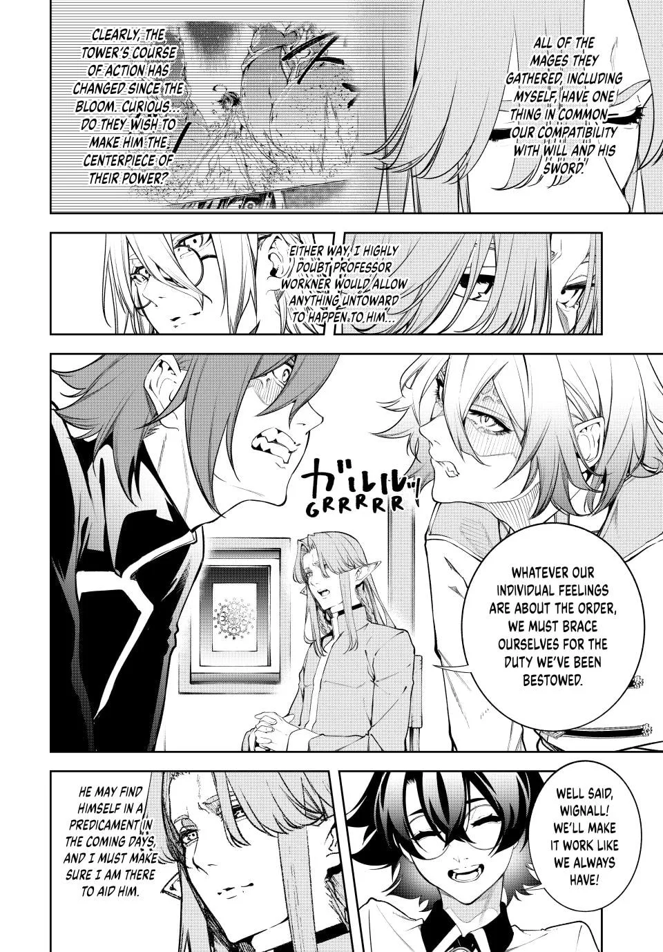 Wistoria: Wand and Sword, chapter 63, page 15