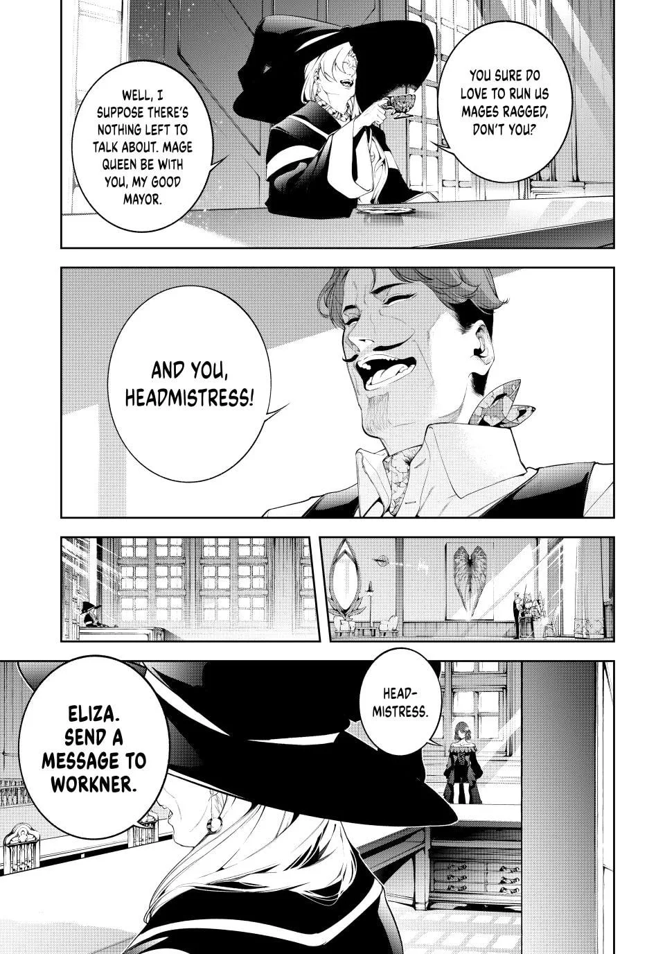 Wistoria: Wand and Sword, chapter 64, page 22