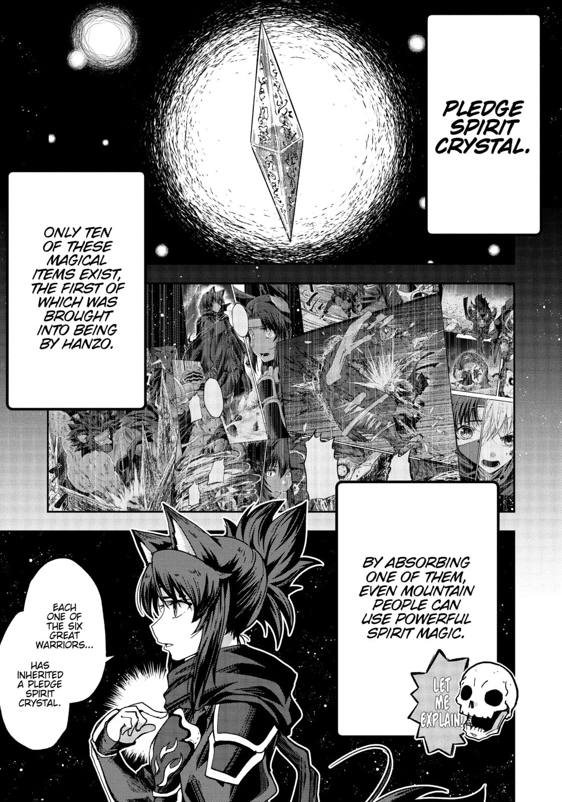 Skeleton Knight in Another World, chapter 43, page 1