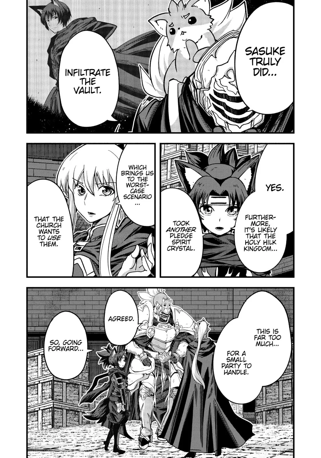 Skeleton Knight in Another World, chapter 43, page 4