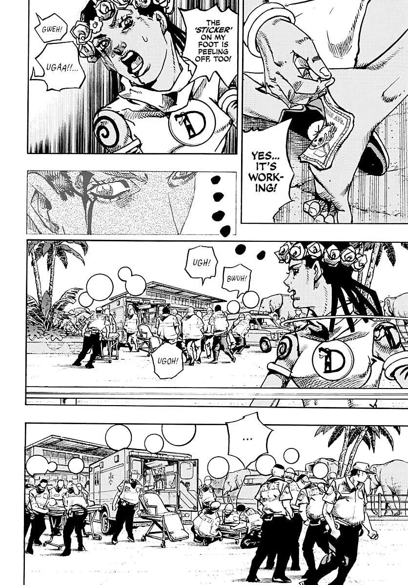 JoJo Bizarre Adventure Part 9: The JoJoLands, chapter 37, page 28