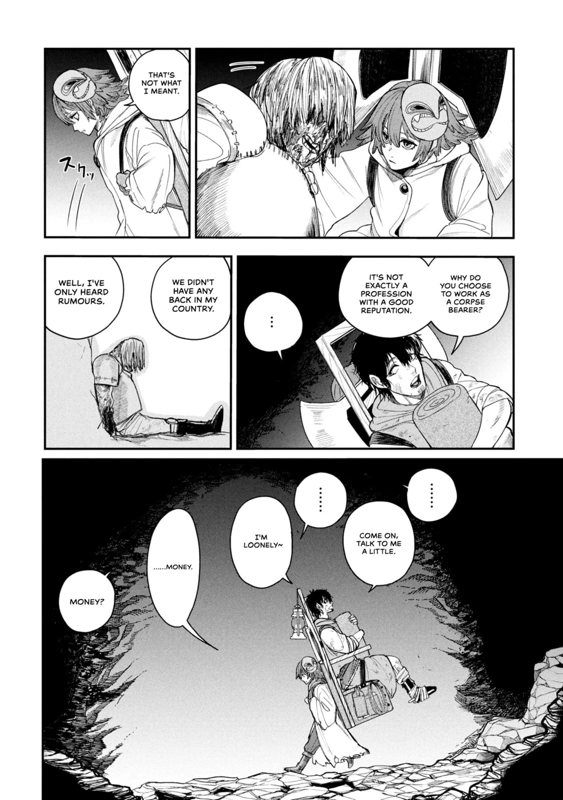 Shitai Katsugi no Nemu, chapter 1, page 9