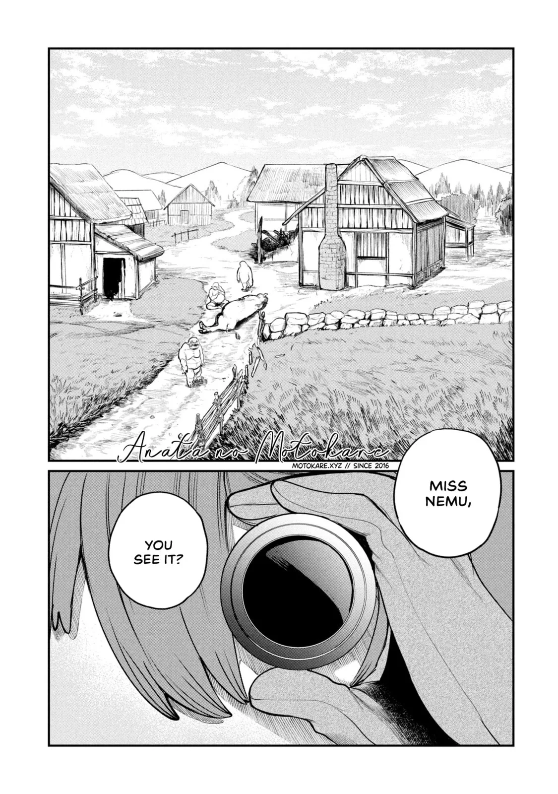 Shitai Katsugi no Nemu, chapter 3, page 1