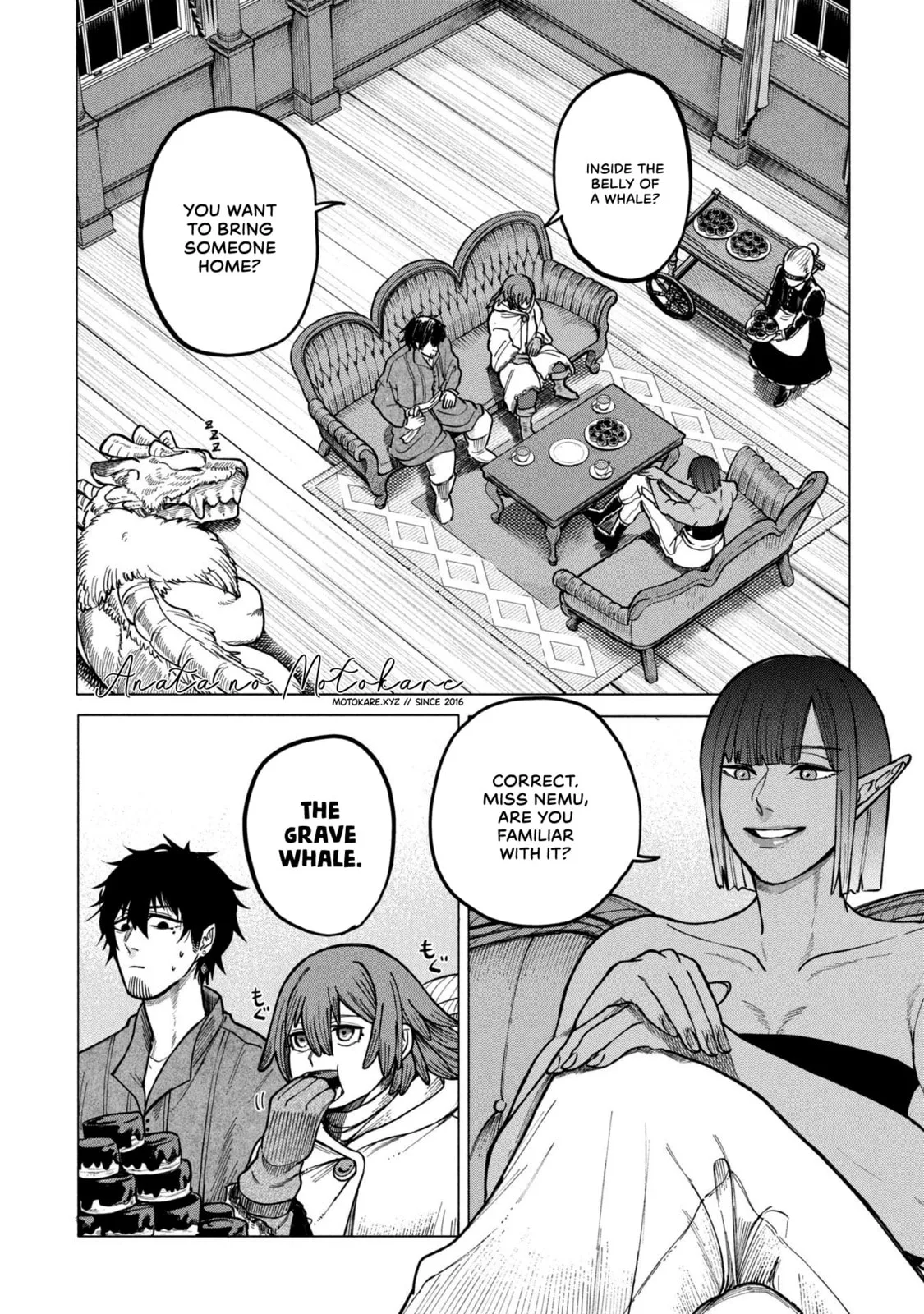 Shitai Katsugi no Nemu, chapter 5, page 1